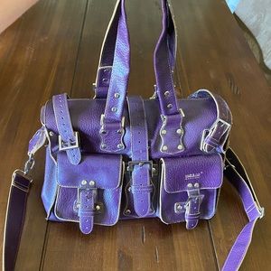 Matt & Nat purple purse. Gently loved.